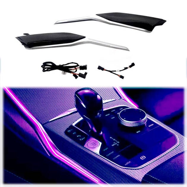 Car Replacement Decorative Lamps Center Console Saddle Light for BMW 3 and 4 Series(G20 G22) 2020-2023