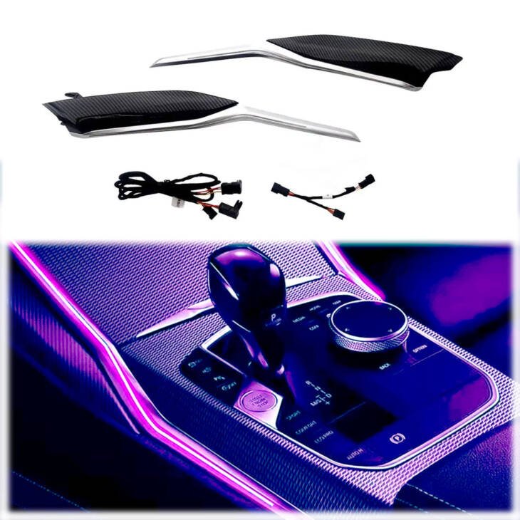 Car Replacement Decorative Lamps Center Console Saddle Light for BMW 3 and 4 Series(G20 G22) 2020-2023