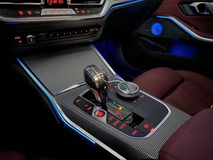 Car Replacement Decorative Lamps Center Console Saddle Light for BMW 3 and 4 Series(G20 G22) 2020-2023 - Image 3